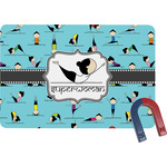 Yoga Poses Rectangular Fridge Magnet (Personalized)