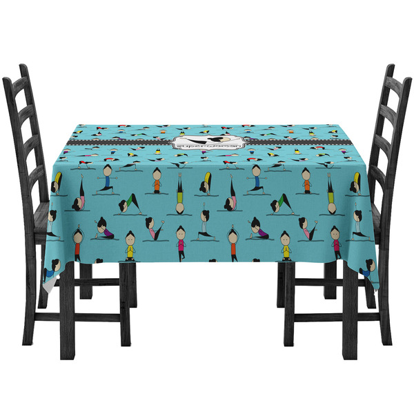Custom Yoga Poses Tablecloth (Personalized)