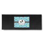 Yoga Poses Rubber Bar Mat (Personalized)