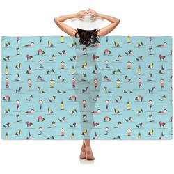 Yoga Poses Sheer Sarong