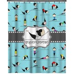 Yoga Poses Extra Long Shower Curtain - 70"x84" (Personalized)