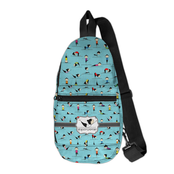 Custom Yoga Poses Sling Bag (Personalized)
