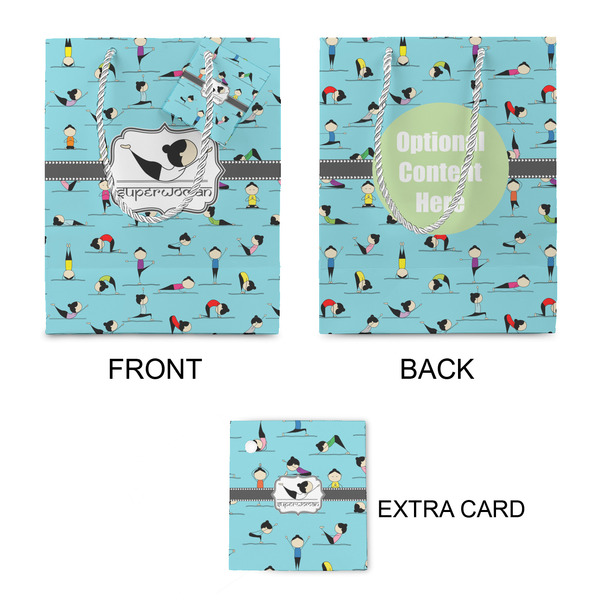 Yoga Poses Small Gift Bag - Approval