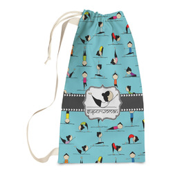Yoga Poses Laundry Bags - Small (Personalized)