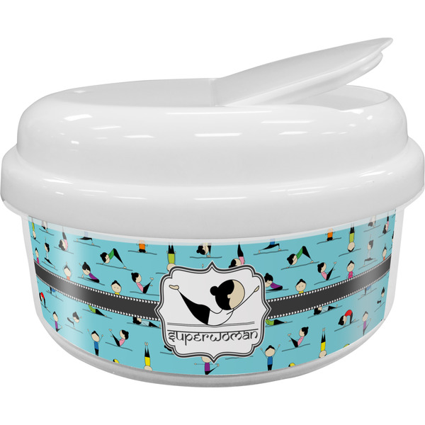 Custom Yoga Poses Snack Container (Personalized)