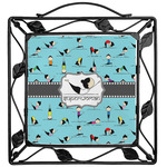 Yoga Poses Square Trivet (Personalized)
