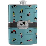 Yoga Poses Stainless Steel Flask (Personalized)
