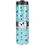 Yoga Poses Stainless Steel Skinny Tumbler - 20 oz (Personalized)