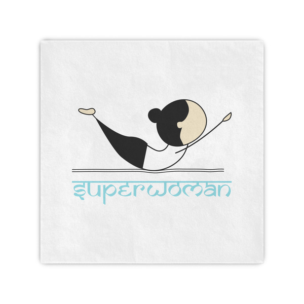 Custom Yoga Poses Cocktail Napkins (Personalized)