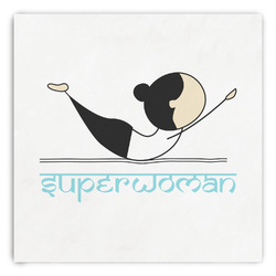Yoga Poses Paper Dinner Napkins (Personalized)