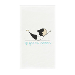 Yoga Poses Guest Towels - Full Color - Standard (Personalized)