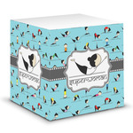 Yoga Poses Sticky Note Cube (Personalized)
