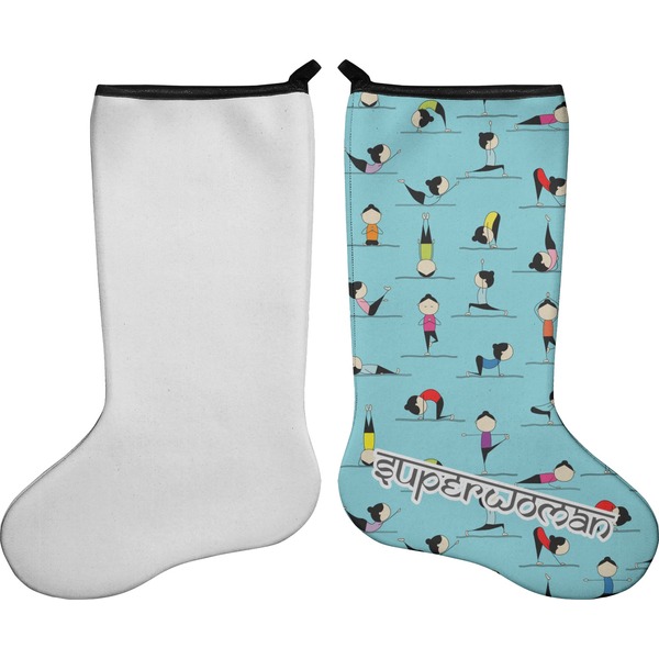 Yoga Poses Stocking - Single-Sided - Approval