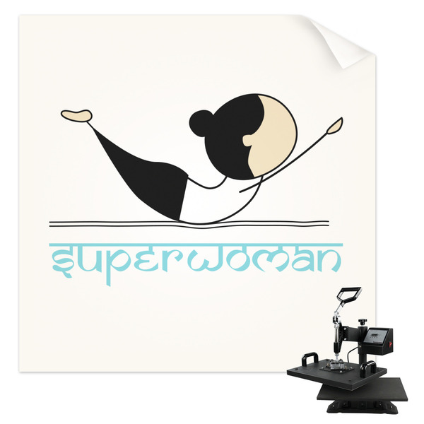 Custom Yoga Poses Sublimation Transfer - Pocket (Personalized)