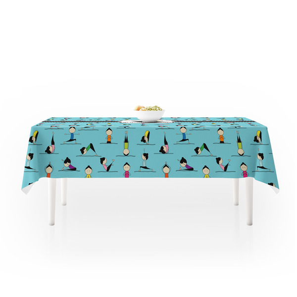 Yoga Poses Tablecloths (58"x102") - MAIN
