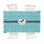 Yoga Poses Tablecloth - 58"x102" (Personalized)