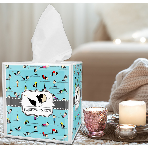 Yoga Poses Tissue Box - LIFESTYLE