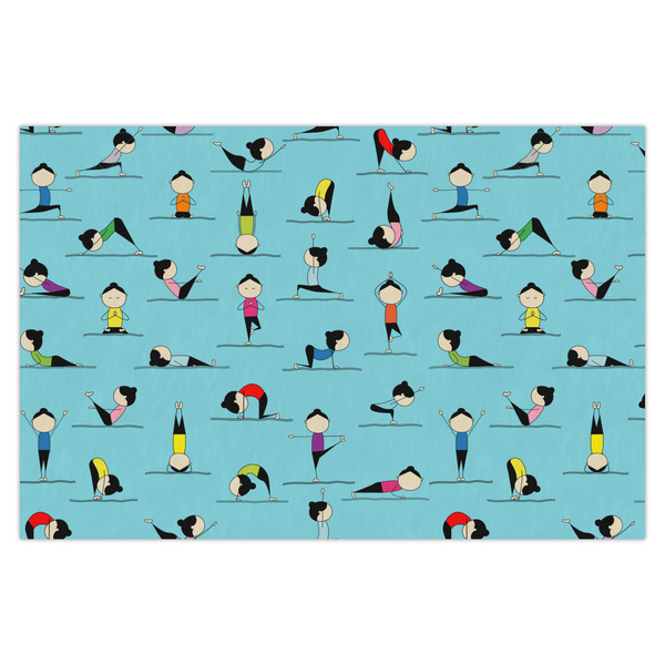 Custom Yoga Poses Tissue Paper Sheets - X-Large - Heavyweight