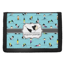 Yoga Poses Trifold Wallet (Personalized)