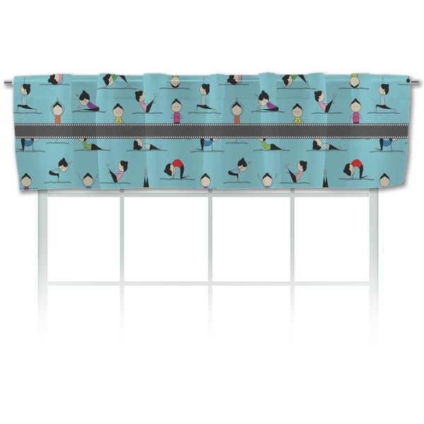 Custom Yoga Poses Valance