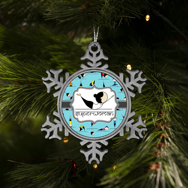 Yoga Poses Vintage Snowflake - (LIFESTYLE)