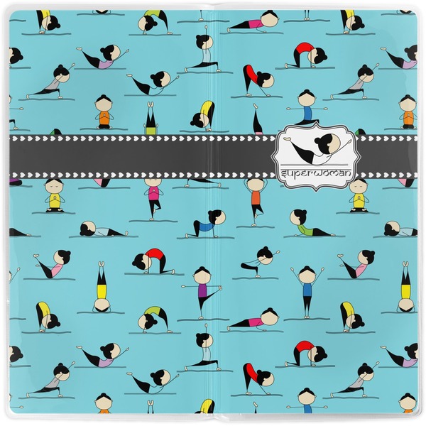 Yoga Poses Vinyl Document Wallet - Apvl