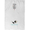 Yoga Poses Waffle Towel - Partial Print - Approval Image