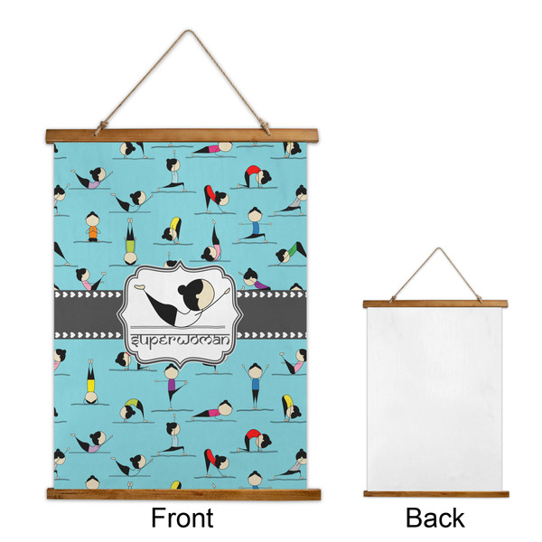 Yoga Poses Wall Hanging Tapestry - Portrait - APPROVAL