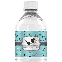 Yoga Poses Water Bottle Labels - Custom Sized (Personalized)