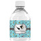 Yoga Poses Water Bottle Label - Single Front