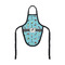 Yoga Poses Wine Bottle Apron - FRONT/APPROVAL