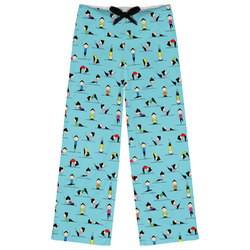 Yoga Poses Womens Pajama Pants - XS