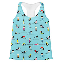 Yoga Poses Womens Racerback Tank Top