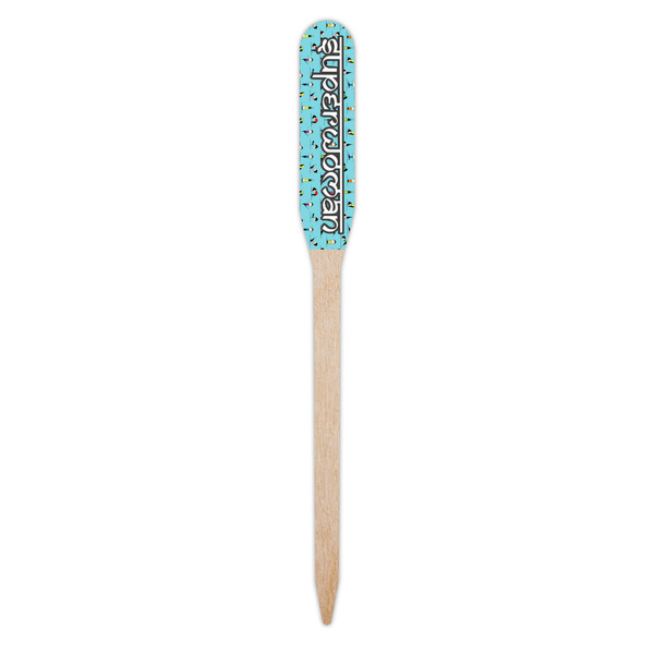 Yoga Poses Wooden Food Pick - Paddle - Single Pick