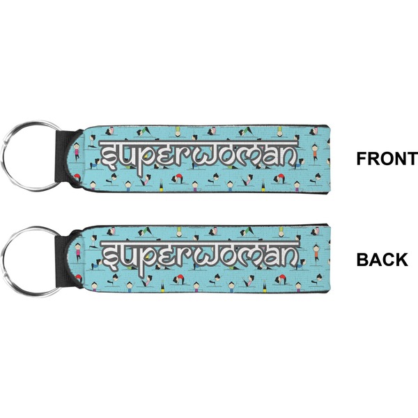 Yoga Poses Wristlet (Front + Back)