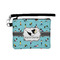 Yoga Poses Wristlet ID Cases - Front