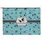 Yoga Poses Zipper Pouch Large (Front)