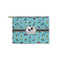 Yoga Poses Zipper Pouch Small (Front)