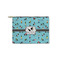 Yoga Poses Zipper Pouch - Small - 8.5"x6" (Personalized)