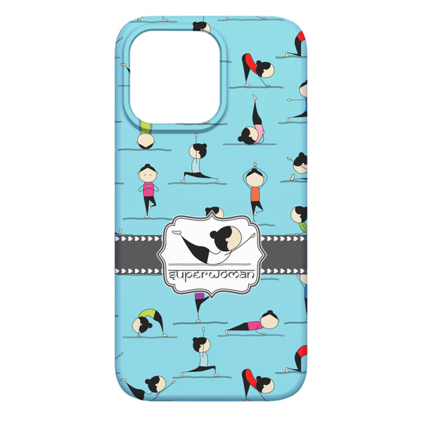 Yoga Poses iPhone 13 Pro Max Case - Back