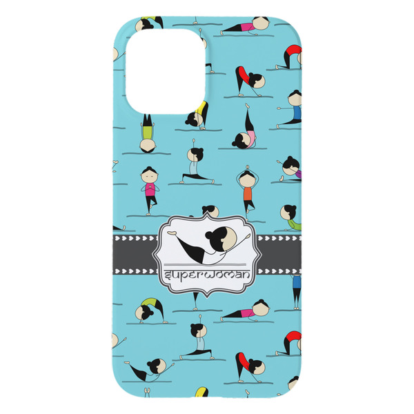 Yoga Poses iPhone 15 Pro Max Case - Back