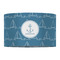 Rope Sail Boats 12" Drum Lampshade - FRONT (Fabric)