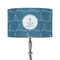 Rope Sail Boats 12" Drum Lampshade - ON STAND (Fabric)