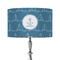 Rope Sail Boats 12" Drum Lamp Shade - Fabric (Personalized)