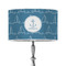 Rope Sail Boats 12" Drum Lampshade - ON STAND (Poly Film)