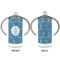 Rope Sail Boats 12 oz Stainless Steel Sippy Cups - APPROVAL