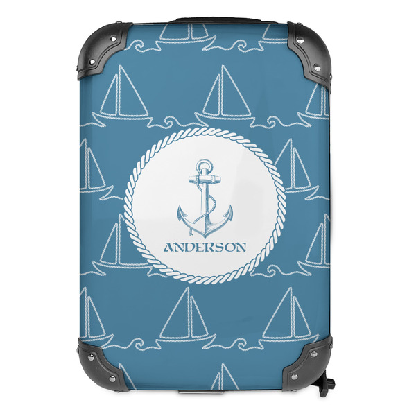 Rope Sail Boats 13" Hard Shell Backpacks - FRONT