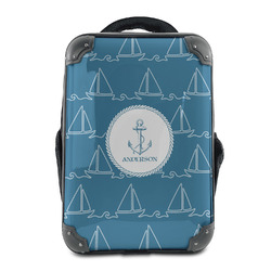 Rope Sail Boats 15" Hard Shell Backpack (Personalized)