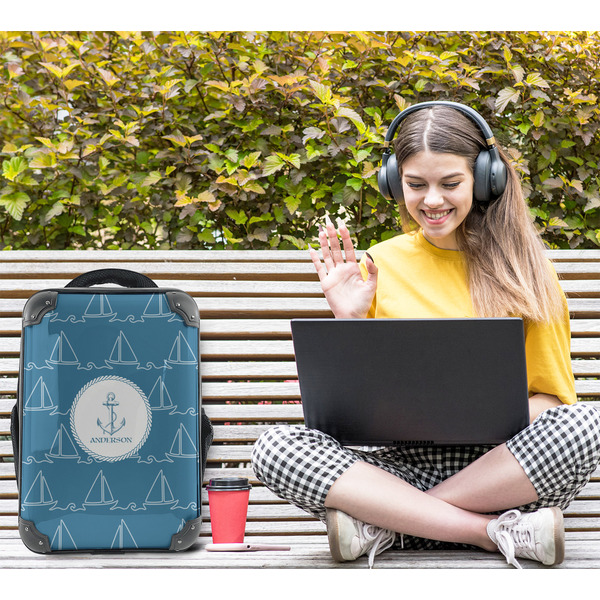 Rope Sail Boats 15" Backpack - LIFESTYLE