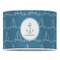 Rope Sail Boats 16" Drum Lampshade - FRONT (Poly Film)